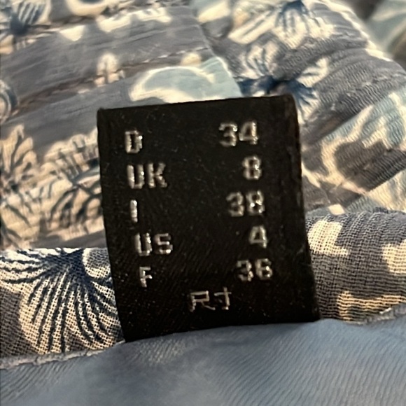 Y2K Esprit Liberty Floral Midi Dress Size 4 - Picture 14 of 14